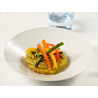 Hummus de remolacha con verduritas