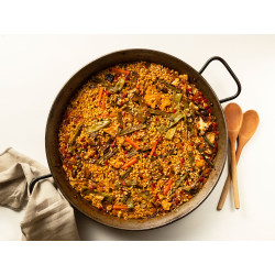 Paella de montaña