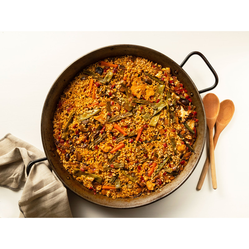 Paella de montaña